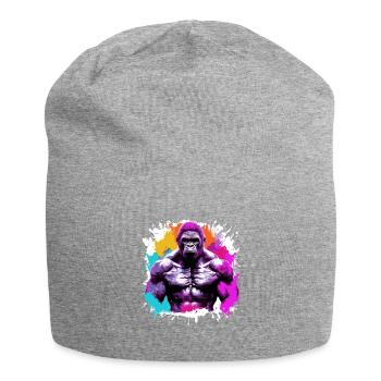 Gorille Bodybuilding Beast - Bonnet en jersey - gris chiné - Devant