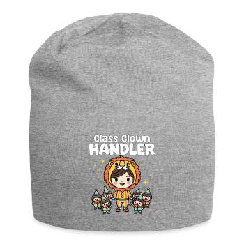 CLASSE CLOWN HANDLER - CADEAU ENSEIGNANT - Bonnet en jersey - gris chiné - Devant
