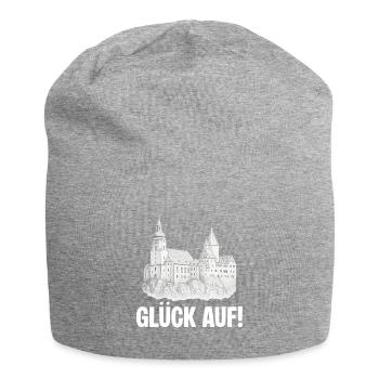 Schwarzenberg Glueck auf - Jersey-Beanie - Grau meliert - Vorne