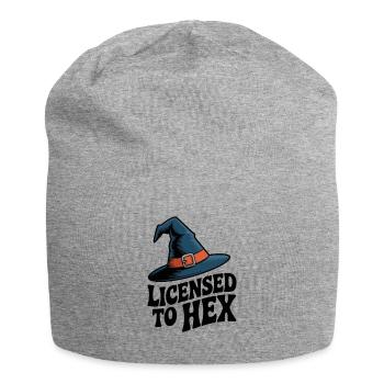 Licence pour Hex - Bonnet en jersey - gris chiné - Devant