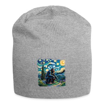 Sternennacht Bigfoot-Szene - Jersey-Beanie - Grau meliert - Vorne