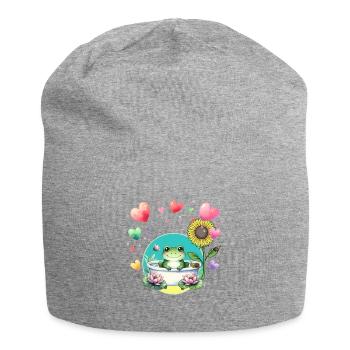 Children's Froch Bathtub - Jersey Beanie - heather grey - Front