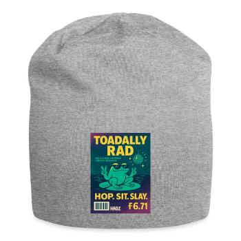 Toadally Rad Disco Frosch Magazin - Jersey-Beanie - Grau meliert - Vorne