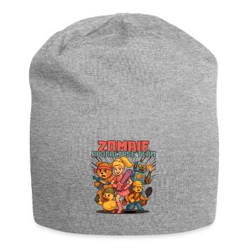 Zombie Apocalypse Team - Jersey Beanie - heather grey - Front