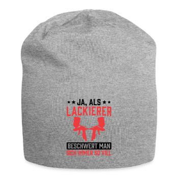 Un peintre se plaint à un peintre de véhicules - Bonnet en jersey - gris chiné - Devant