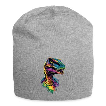 Raptor Vélociraptor Dinosaure Dino Raptors - Bonnet en jersey - gris chiné - Devant
