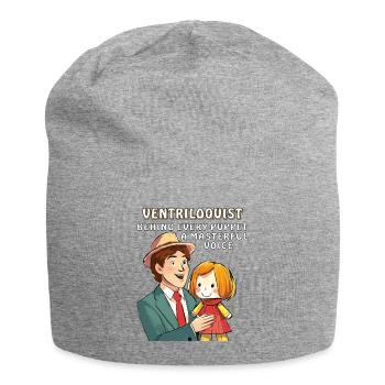 BAUCHREDNER BEHIND EVERY PUPPET A MASTERFUL VO - Jersey-Beanie - Grau meliert - Vorne