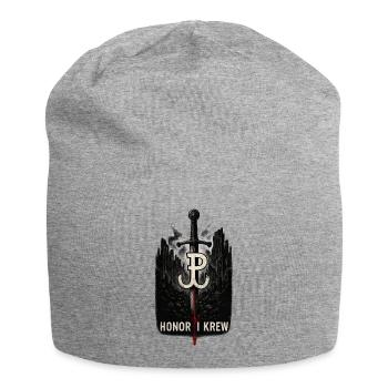 Honor i Krew Art de la résistance polonaise - Bonnet en jersey - gris chiné - Devant