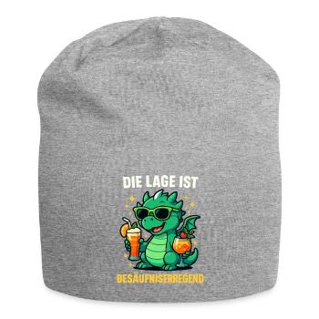 La situation est l’ivresse - Bonnet en jersey - gris chiné - Devant