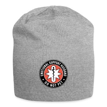 Soutien émotionnel Le mari ne touche pas - Bonnet en jersey - gris chiné - Devant