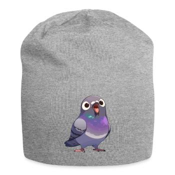 Tauben Taube - Jersey-Beanie - Grau meliert - Vorne