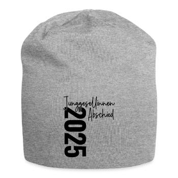 Junggesellinnenabschied 2026 Unterschriften Gäste - Jersey-Beanie - Grau meliert - Vorne