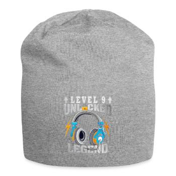Casques déverrouillés de niveau 9 - Bonnet en jersey - gris chiné - Devant