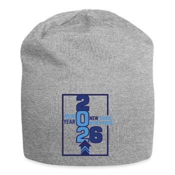 Nouvel An 2026 Nouvelle Grâce Nouvelle Louange - Bonnet en jersey - gris chiné - Devant
