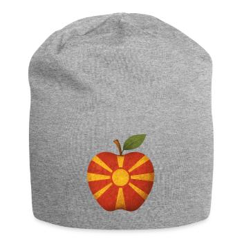 Macédoine du Nord - Bonnet en jersey - gris chiné - Devant