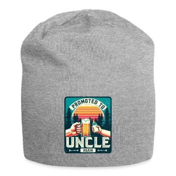 Uncle again, uncle-to-be, future uncle - Jersey Beanie - heather grey - Front