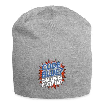 ICU Nurse Code Blue Challenge Trauma Response - Jersey-Beanie - Grau meliert - Vorne