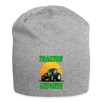 Traktor Experte - Jersey-Beanie - Grau meliert - Vorne