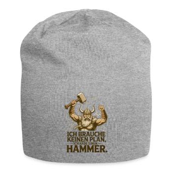 Légende viking viking marin Odin Raven Fighter - Bonnet en jersey - gris chiné - Devant