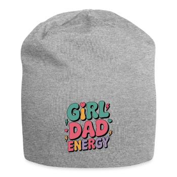 Girl Dad Energie Design - Jersey-Beanie - Grau meliert - Vorne