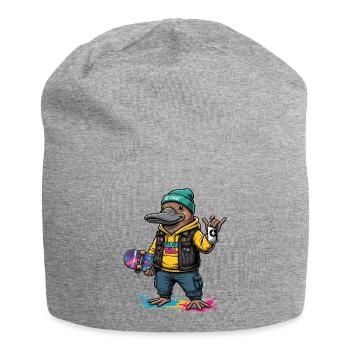 Duck Bill Street Punk Hoodie - Jersey-Beanie - Grau meliert - Vorne