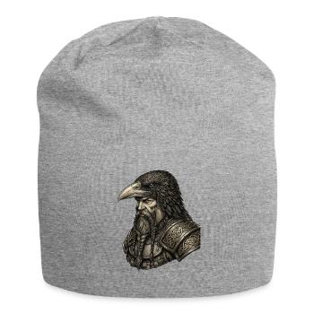 Légende viking viking marin Odin Raven Fighter - Bonnet en jersey - gris chiné - Devant