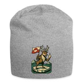 Greenland Shirt Reindeer Caribou - Jersey-Beanie - Grau meliert - Vorne
