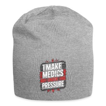 Paramédic : Je suis secouriste sous les services d’urgence - Bonnet en jersey - gris chiné - Devant