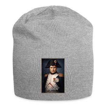 Napoleon Portrait Military Uniform - Jersey Beanie - heather grey - Front