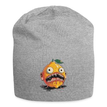 Albtraum-Zitrusmonster - Jersey-Beanie - Grau meliert - Vorne