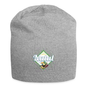 Natal Rio Grande do Norte Brasilien Retro Souvenir - Jersey-Beanie - Grau meliert - Vorne