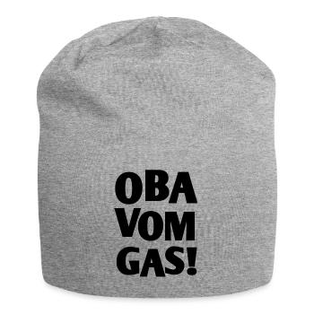 bayerischer spruch  - Jersey-Beanie - Grau meliert - Vorne