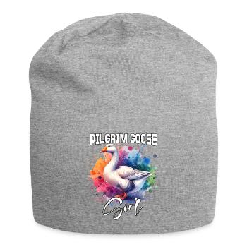 Pilgrim Goose Girl Pilgrim Goose - Jersey Beanie - heather grey - Front