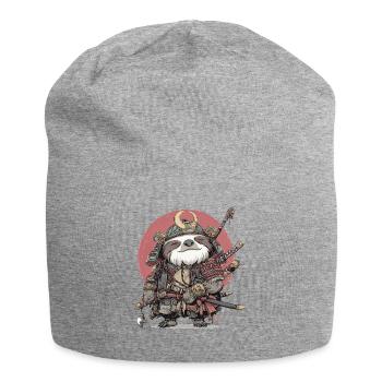 Armure samouraï paresseuse - Bonnet en jersey - gris chiné - Devant