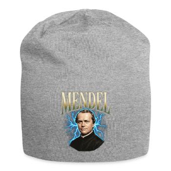 Gregor Mendel Donner - Jersey-Beanie - Grau meliert - Vorne