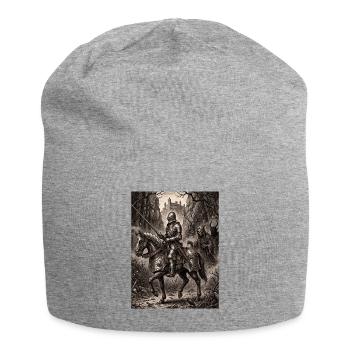 Knight Death and the Devil by Albrecht Dürer - Jersey Beanie - heather grey - Front
