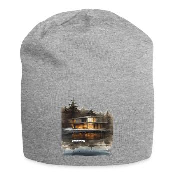 Disparus dans la maison du lac Comfort - Bonnet en jersey - gris chiné - Devant
