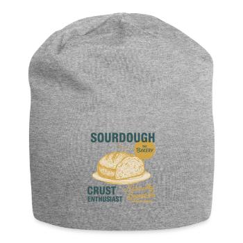 Sauerteig-Teig-Liebhaber Brotbacker - Jersey-Beanie - Grau meliert - Vorne