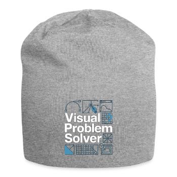 Graphiste Problème visuel Designer créatif - Bonnet en jersey - gris chiné - Devant