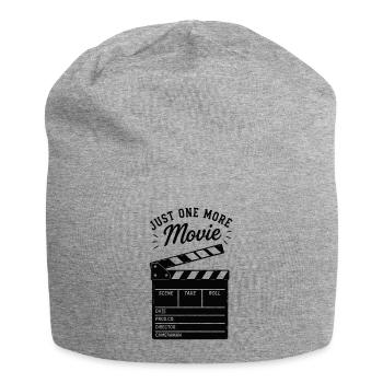 Just one more Movie Filmklappe für Cineasten - Jersey-Beanie - Grau meliert - Vorne