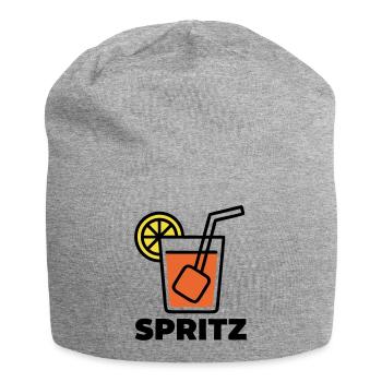 Spritz Cocktail Summer Drink Italy Holiday - Jersey Beanie - heather grey - Front