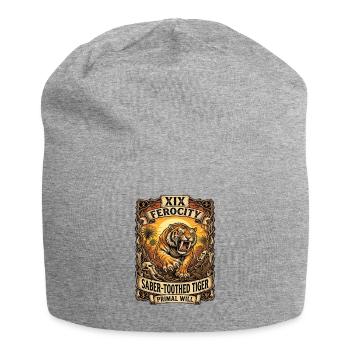 XIX Ferocity: Saber-toothed Tiger - Jersey Beanie - heather grey - Front