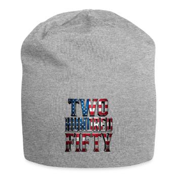Two Hundred Fifty Years Of USA - Jersey Beanie - heather grey - Front
