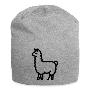 lama - Jersey Beanie - heather grey - Front