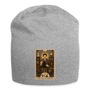 Coin Collector | Numismatic Tarot - Jersey Beanie - heather grey - Front