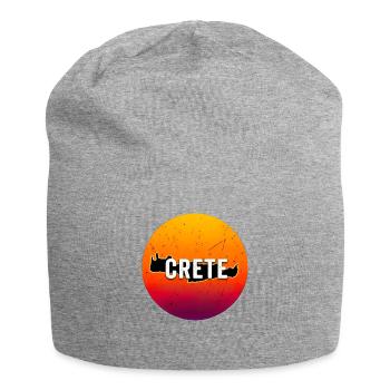 A Greek Island Crete Island Crete Greece - Jersey Beanie - heather grey - Front