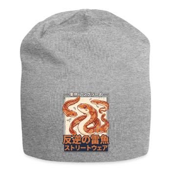 Aal - Jersey-Beanie - Grau meliert - Vorne