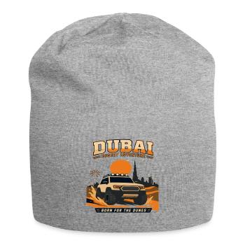 Aventure dans le désert de Dubaï - Bonnet en jersey - gris chiné - Devant
