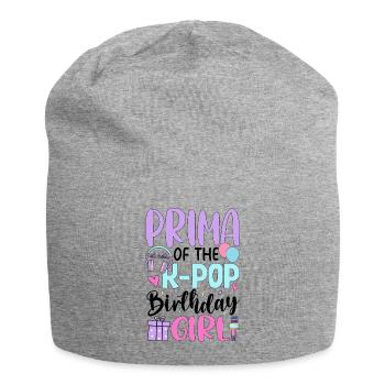 Prima of The K Pop Birthday Girl - Jersey-Beanie - Grau meliert - Vorne