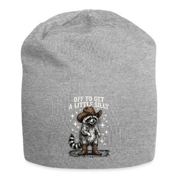 Je pars faire un peu la folie - Bonnet en jersey - gris chiné - Devant